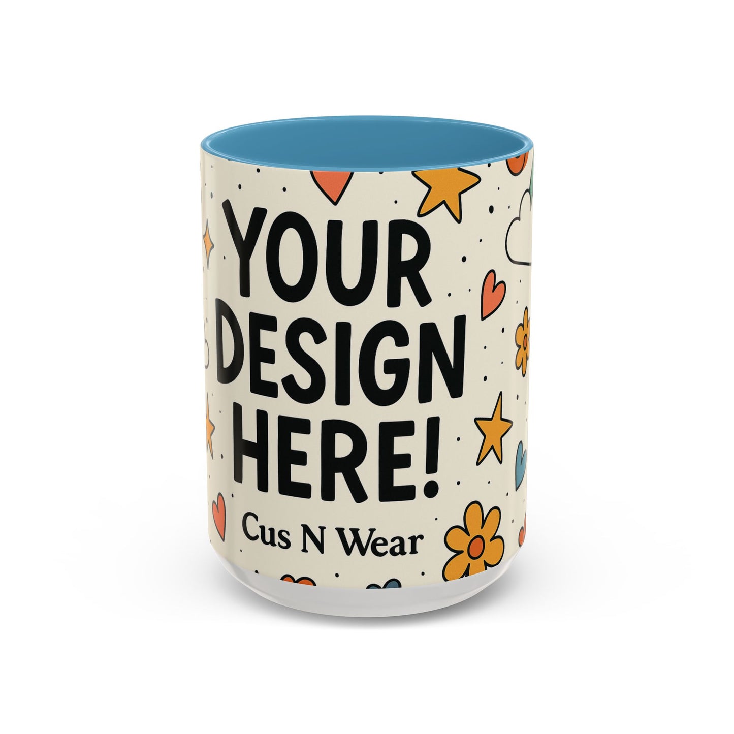 Whimsical Custom Photo Mug – Personalized, Colorful& Fun| Perfect Gift & Keepsake