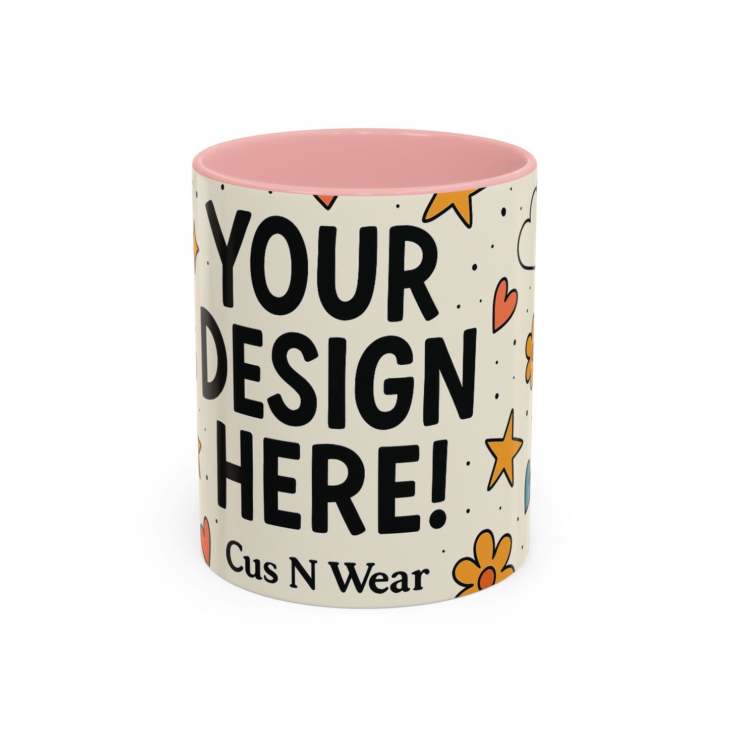 Whimsical Custom Photo Mug – Personalized, Colorful& Fun| Perfect Gift & Keepsake