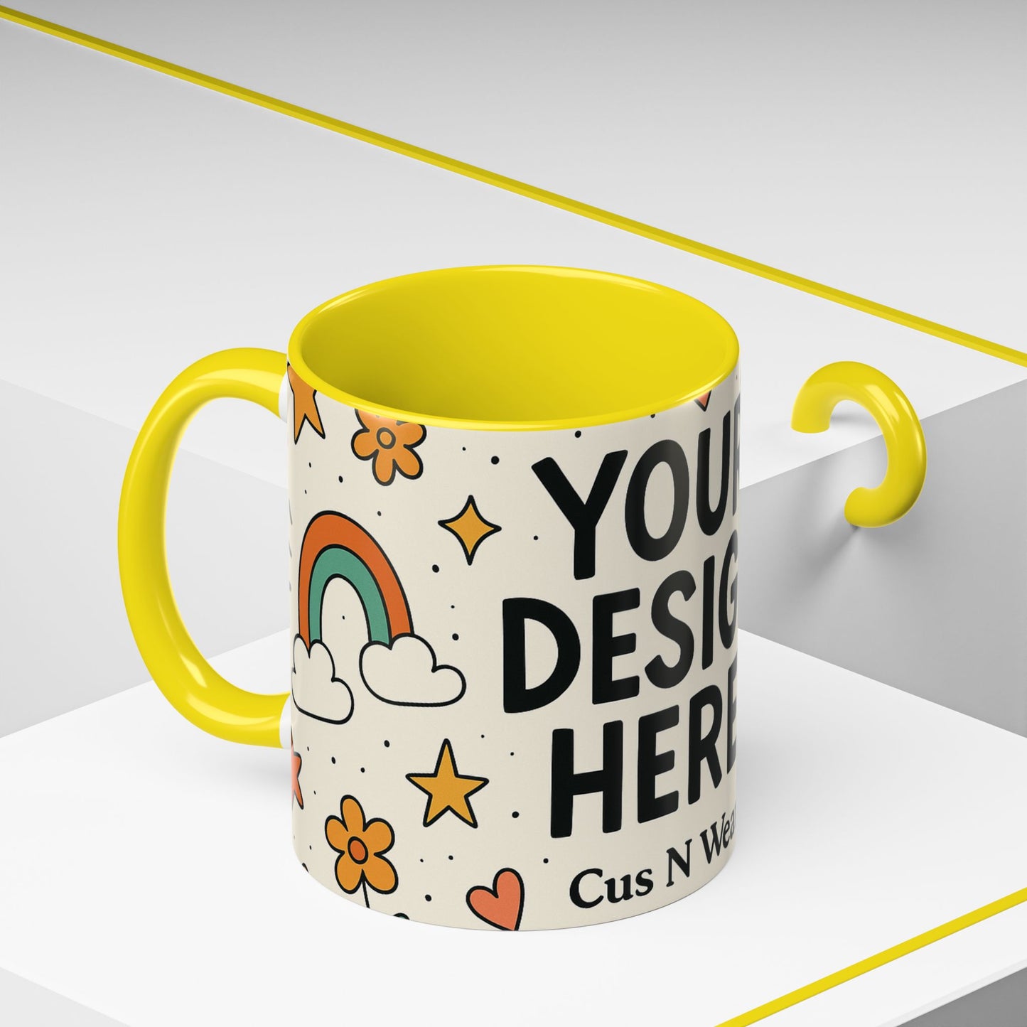 Whimsical Custom Photo Mug – Personalized, Colorful& Fun| Perfect Gift & Keepsake