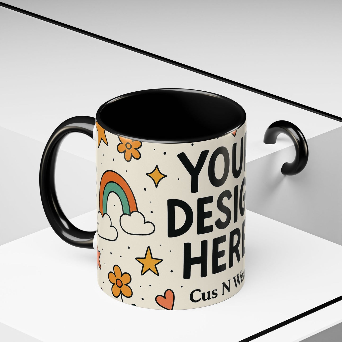 Whimsical Custom Photo Mug – Personalized, Colorful& Fun| Perfect Gift & Keepsake
