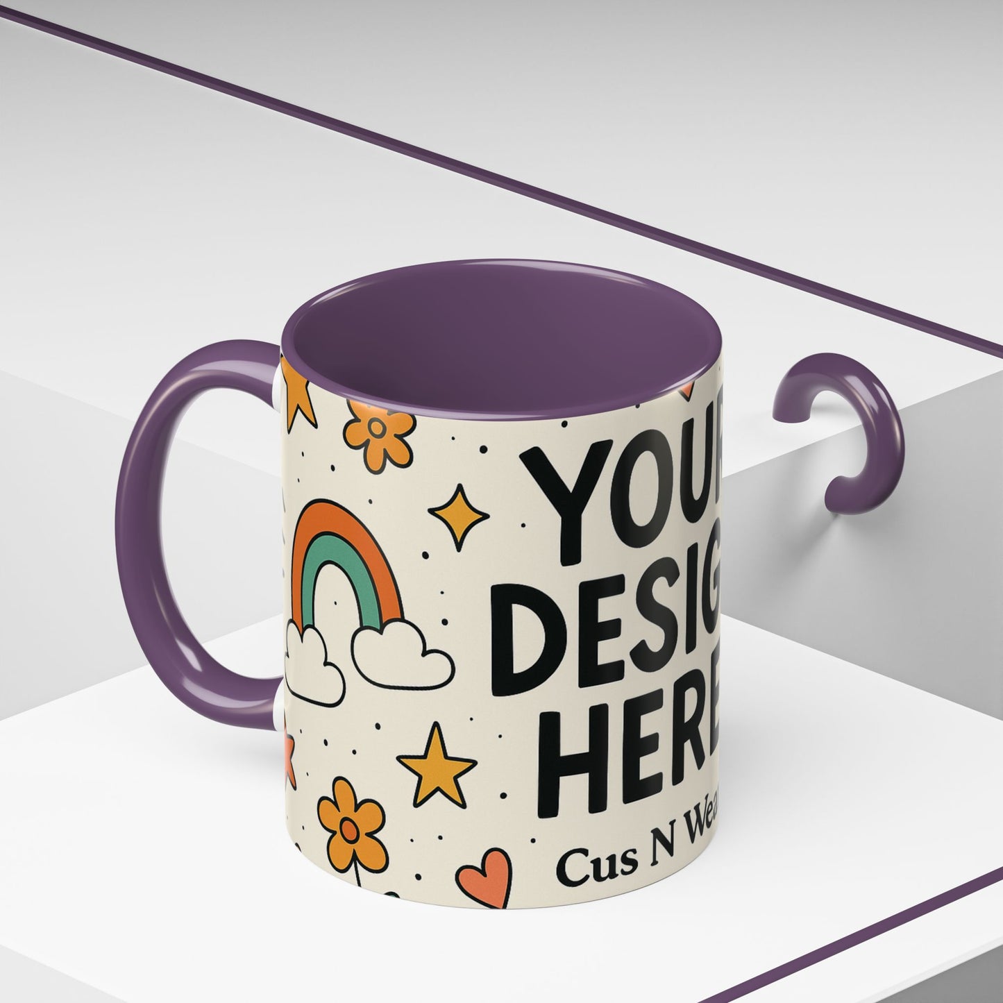 Whimsical Custom Photo Mug – Personalized, Colorful& Fun| Perfect Gift & Keepsake