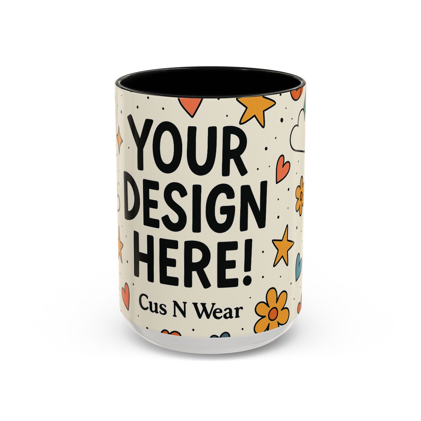 Whimsical Custom Photo Mug – Personalized, Colorful& Fun| Perfect Gift & Keepsake