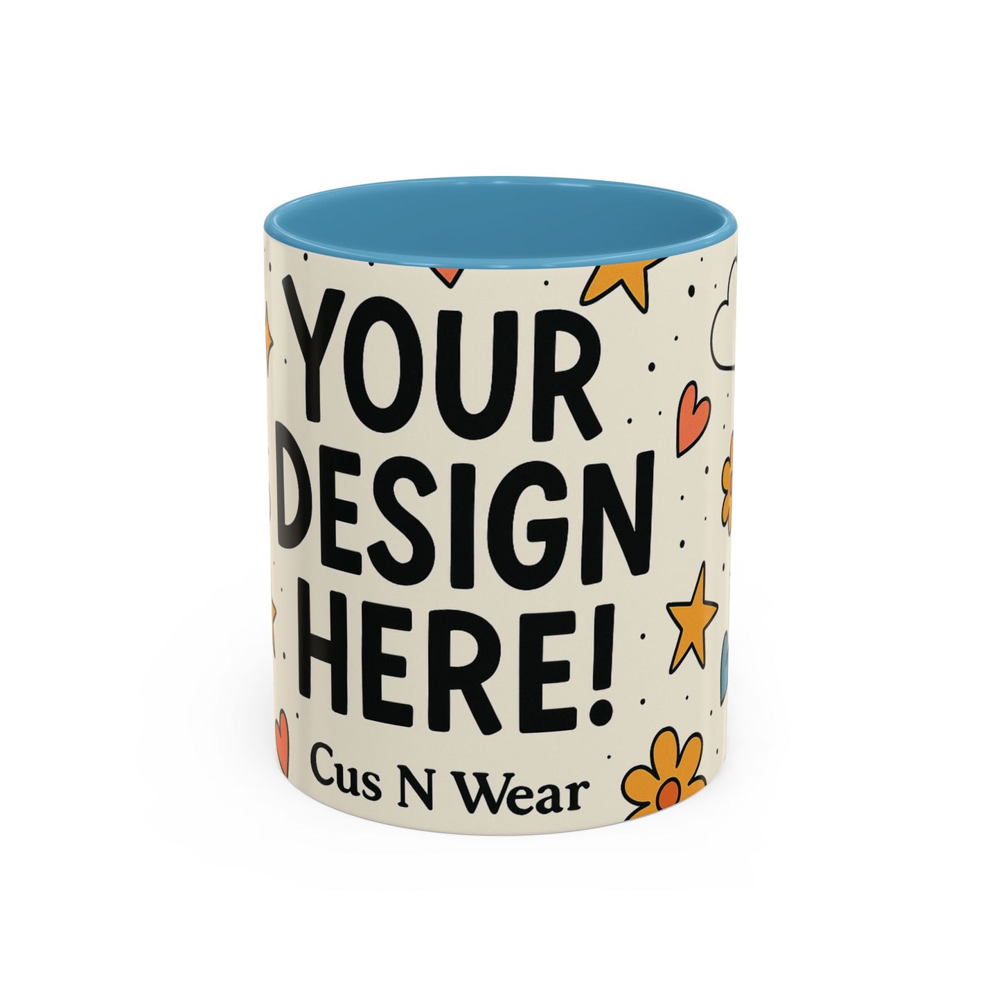 Whimsical Custom Photo Mug – Personalized, Colorful& Fun| Perfect Gift & Keepsake