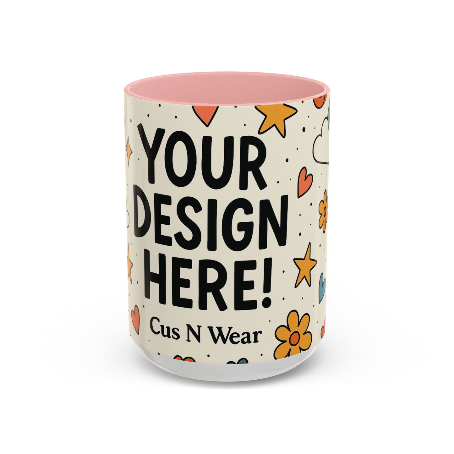Whimsical Custom Photo Mug – Personalized, Colorful& Fun| Perfect Gift & Keepsake