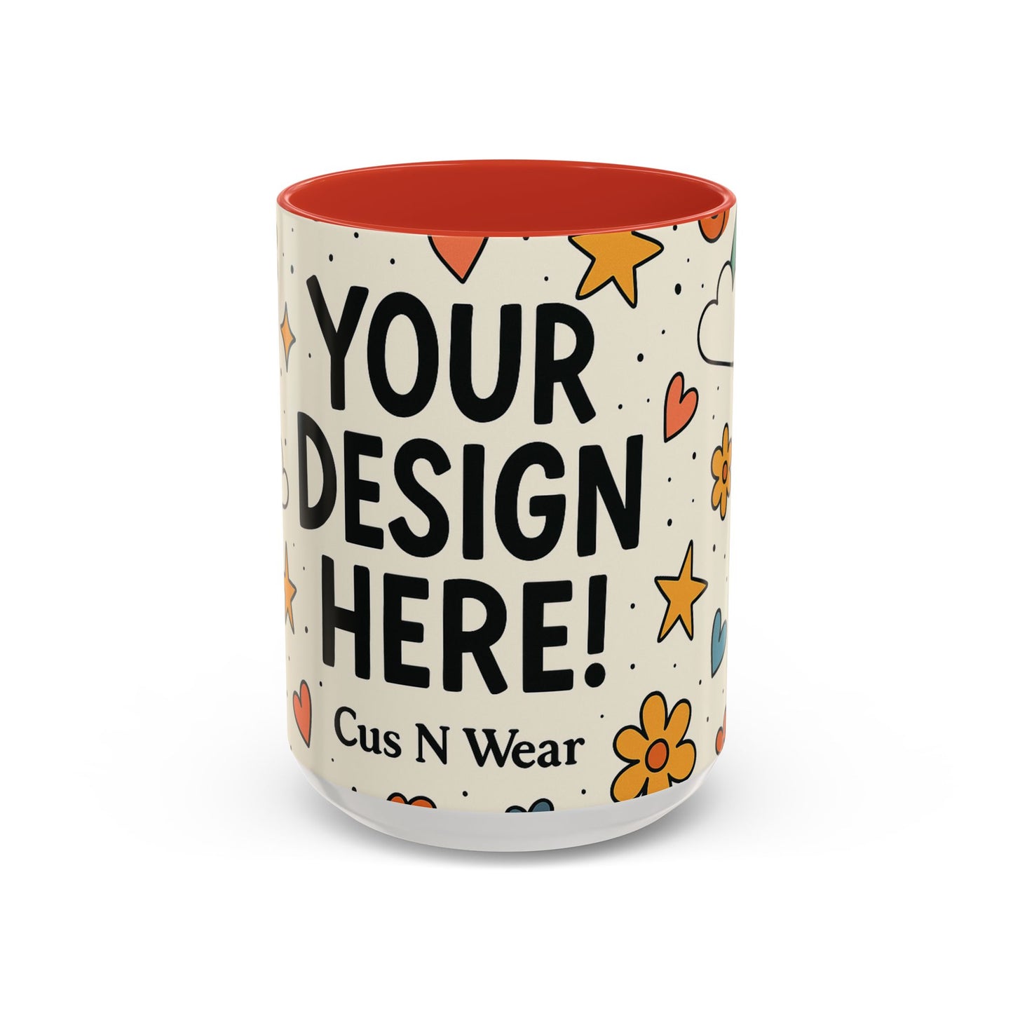 Whimsical Custom Photo Mug – Personalized, Colorful& Fun| Perfect Gift & Keepsake
