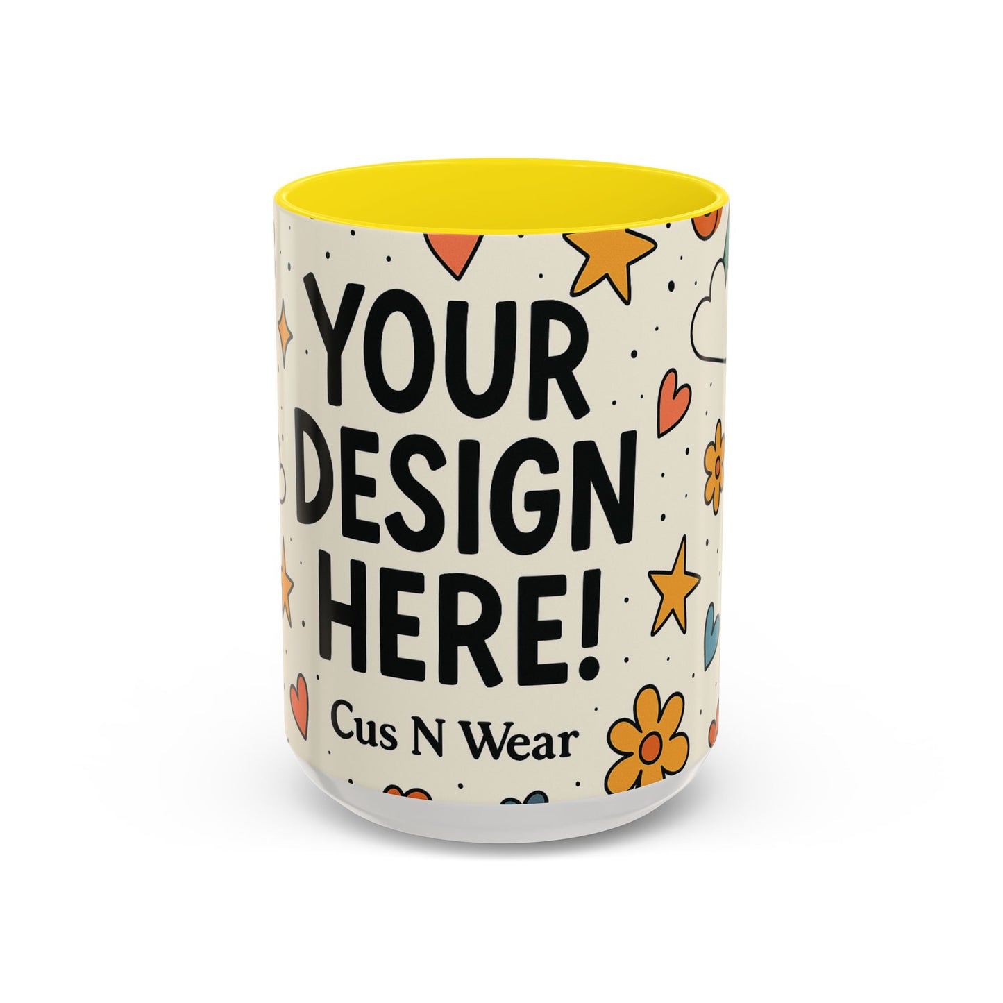 Whimsical Custom Photo Mug – Personalized, Colorful& Fun| Perfect Gift & Keepsake