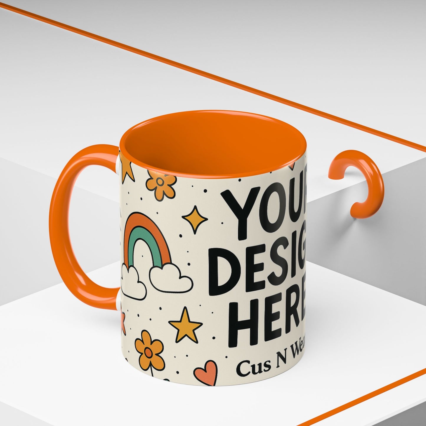 Whimsical Custom Photo Mug – Personalized, Colorful& Fun| Perfect Gift & Keepsake