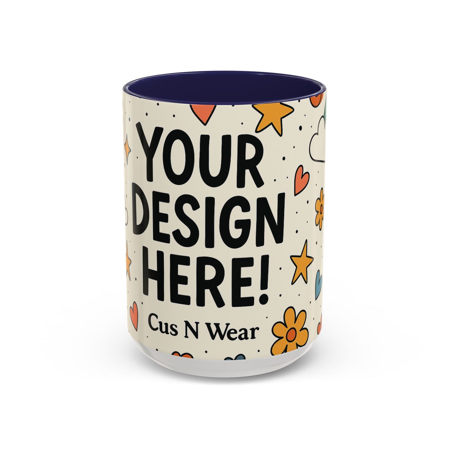 Whimsical Custom Photo Mug – Personalized, Colorful& Fun| Perfect Gift & Keepsake