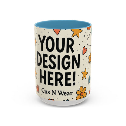 Whimsical Custom Photo Mug – Personalized, Colorful& Fun| Perfect Gift & Keepsake
