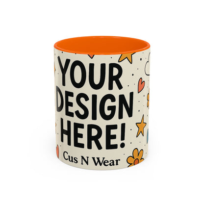 Whimsical Custom Photo Mug – Personalized, Colorful& Fun| Perfect Gift & Keepsake