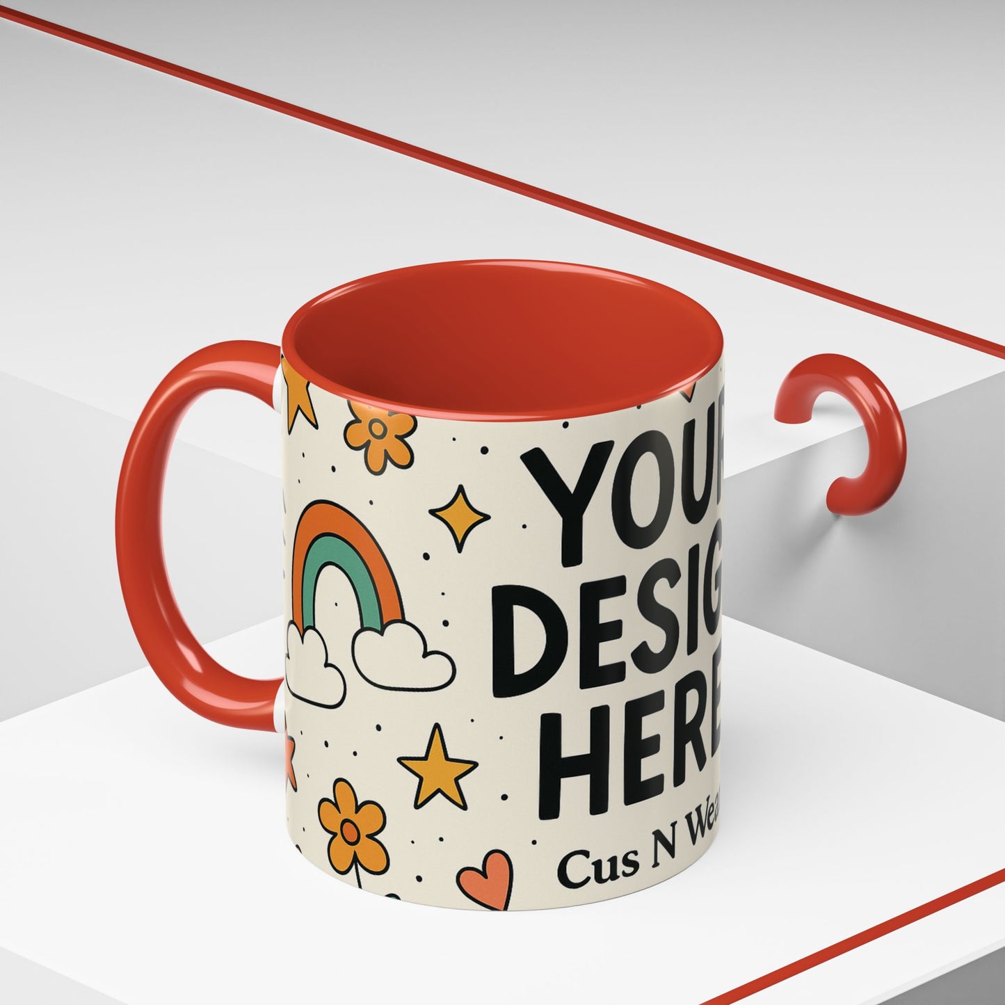 Whimsical Custom Photo Mug – Personalized, Colorful& Fun| Perfect Gift & Keepsake