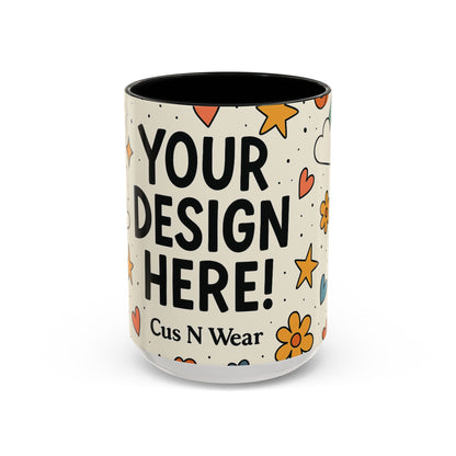 Whimsical Custom Photo Mug – Personalized, Colorful& Fun| Perfect Gift & Keepsake