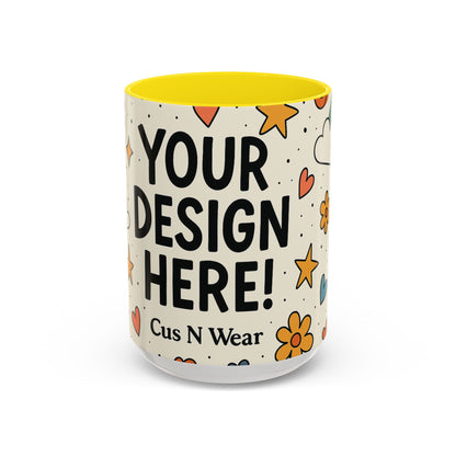 Whimsical Custom Photo Mug – Personalized, Colorful& Fun| Perfect Gift & Keepsake