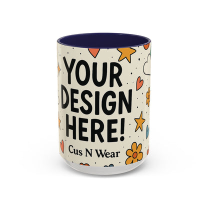 Whimsical Custom Photo Mug – Personalized, Colorful& Fun| Perfect Gift & Keepsake